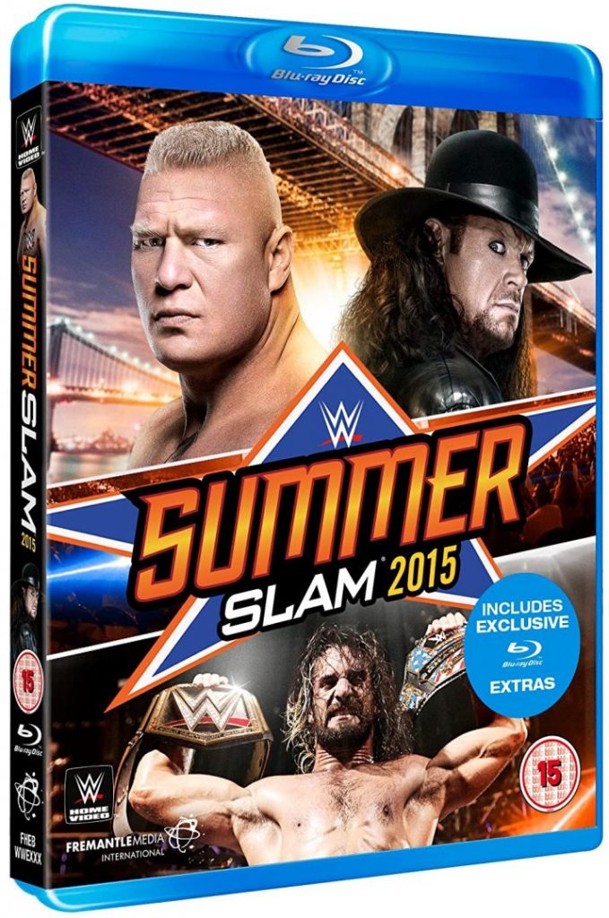 wwe summerslam 2015 dvd