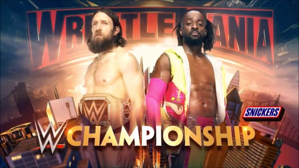 wwe wrestlemania 35 daniel bryan kofi kingston