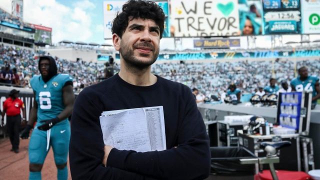 Tony Khan with possible AEW Full Gear match list