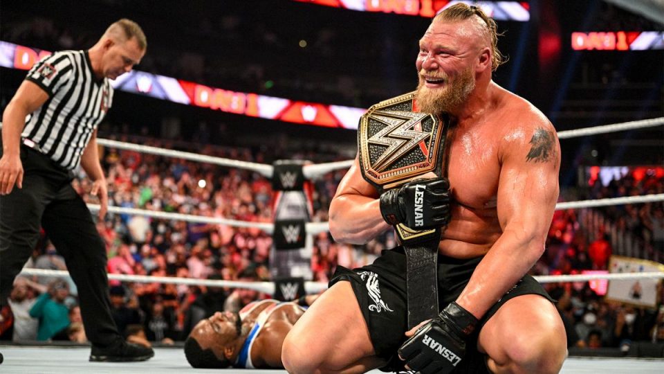 wwe brock lesnar day 1