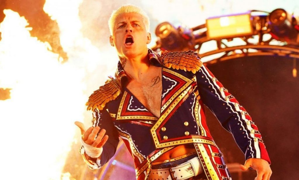 wrestling aew Cody Rhodes entrance