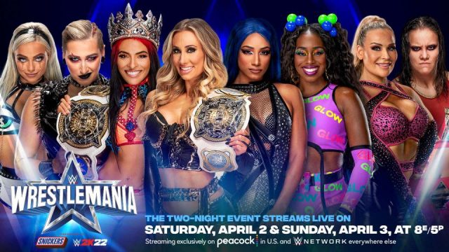 wwe wrestlemania 38 womens tag team titles