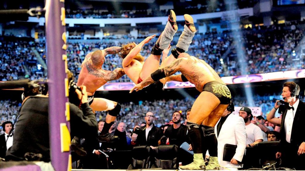 wwe wrestlemania daniel bryan table