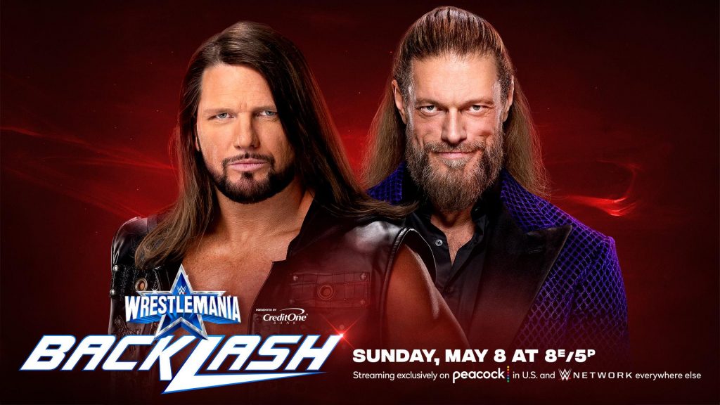 wwe backlash aj styles edge