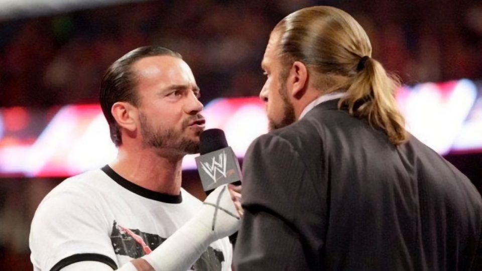 CM Punk and Triple H