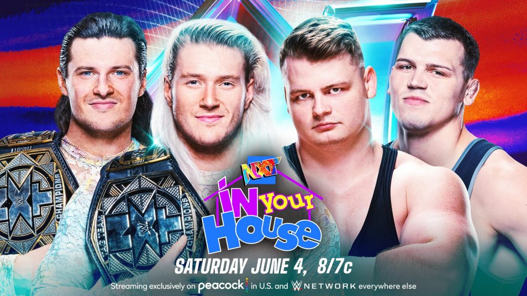 wwe nxt tag team titles in your house