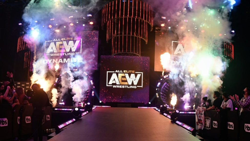 aew dynamite stage