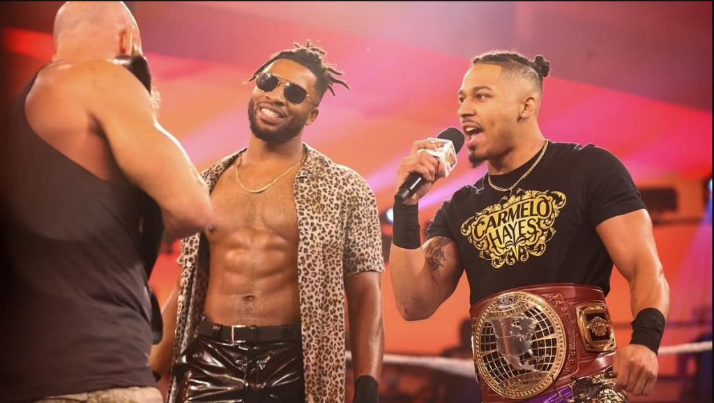 carmelo hayes trick williams wwe nxt
