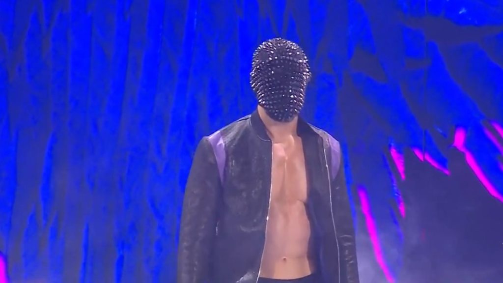 finn balor entrance mask
