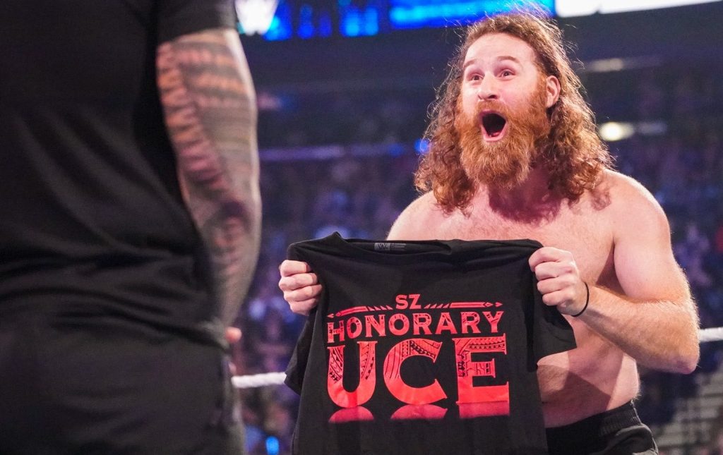 sami zayn honorary uce shirt