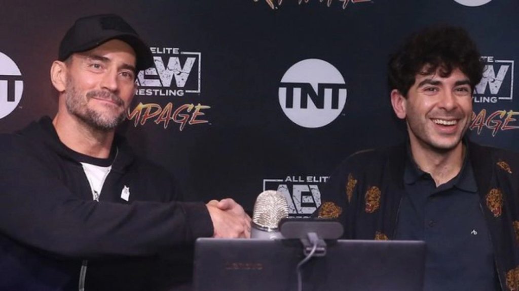 aew CM Punk Tony Khan