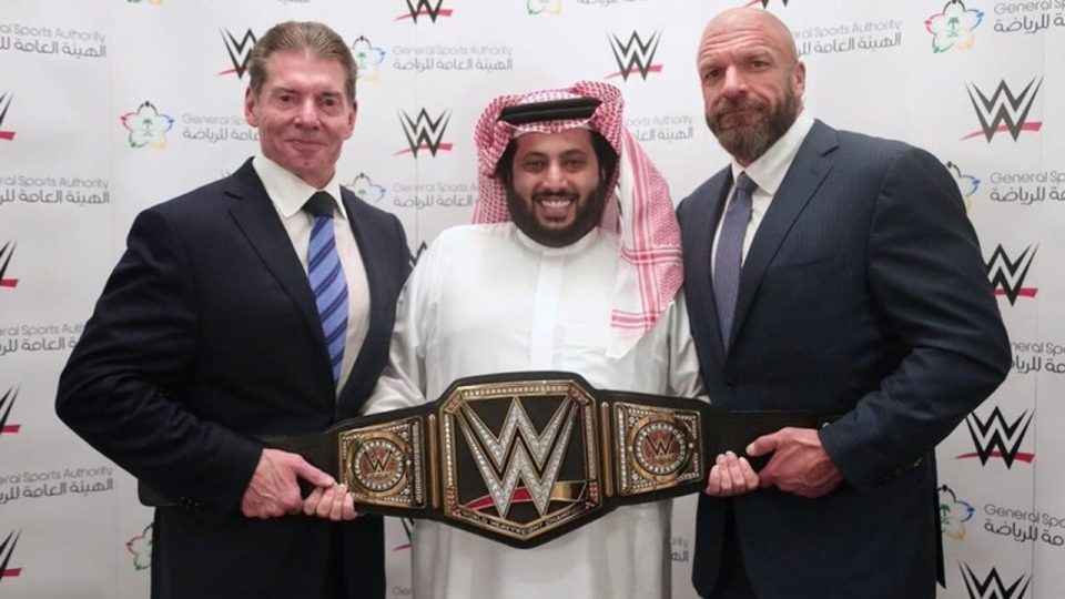 WWE Vince McMahon Triple H Saudi Arabia