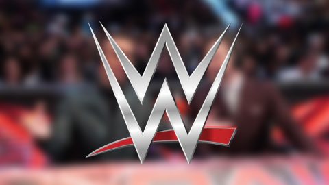 WWE Logo over Raw announcers
