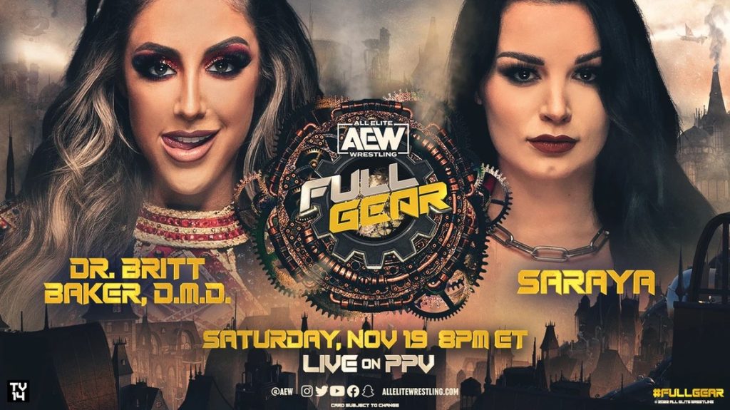 aew full gear 2022 britt baker saraya