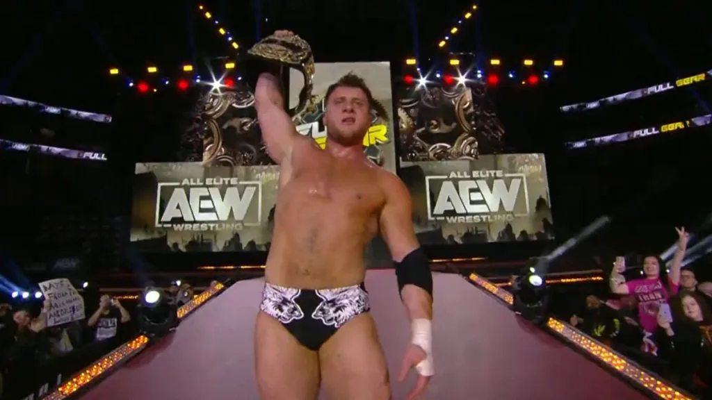 mjf aew world champion