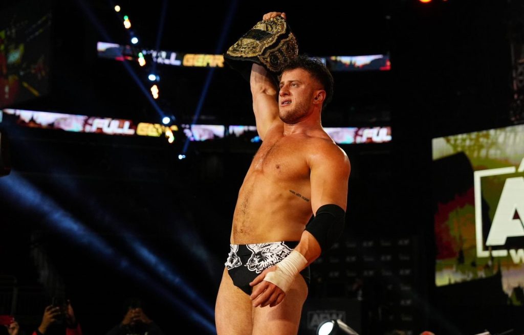 mjf aew world champion full gear