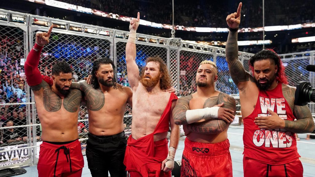 sami zayn roman reigns the bloodline survivor series wargames