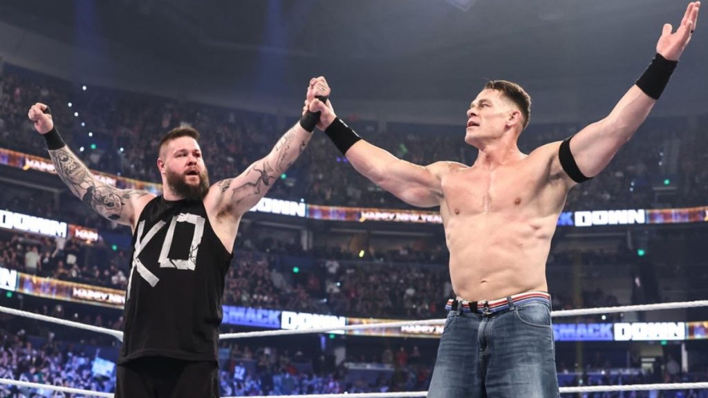 wwe smackdown john cena kevin owens