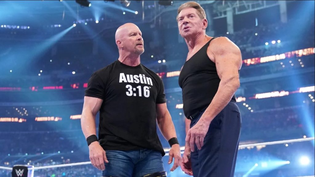 wwe wrestlemania steve austin vince mcmahon