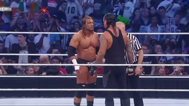 undertaker triple h wm27