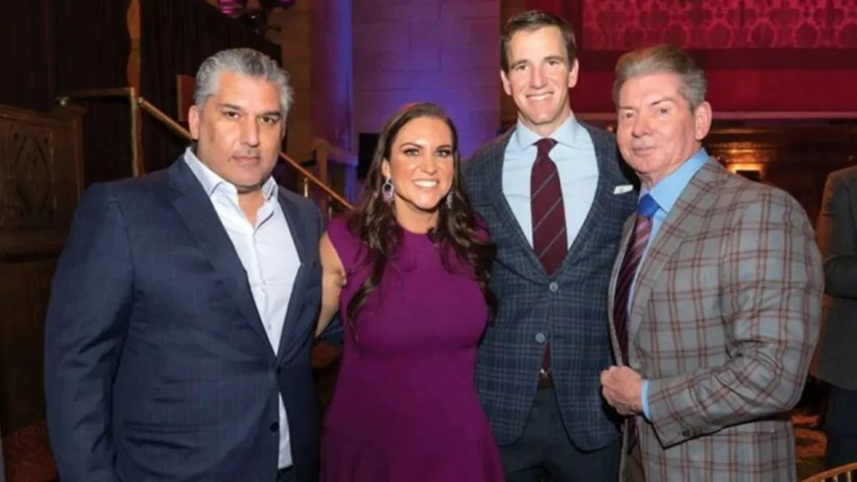 Nick Khan Stephanie McMahon Vince McMahon