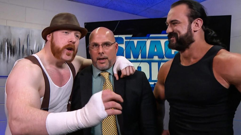 sheamus drew mcintyre wwe adam pearce