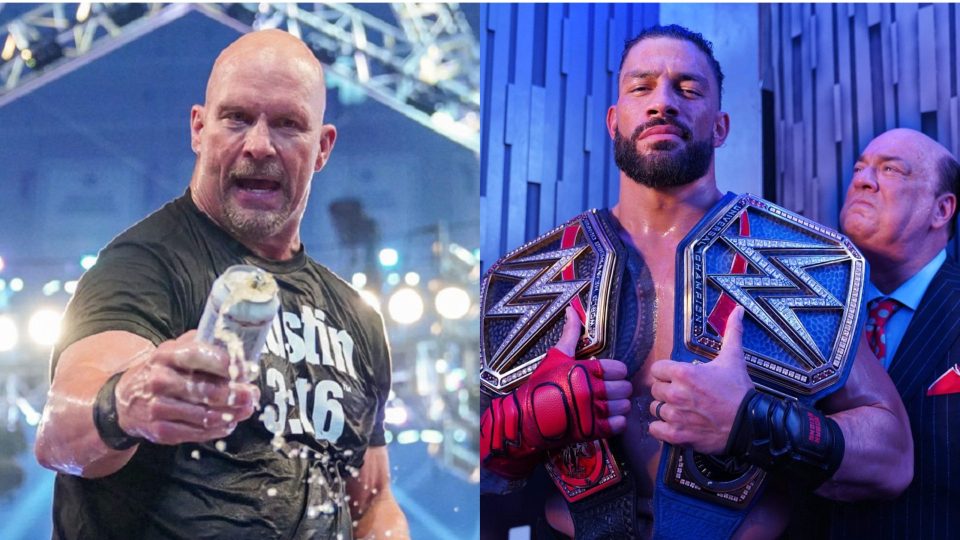 steve austin roman reigns wwe