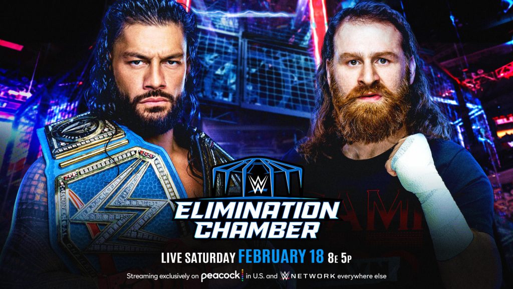 wwe elimination chamber 2023 roman reigns sami zayn