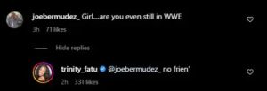 Naomi Instagram Reply