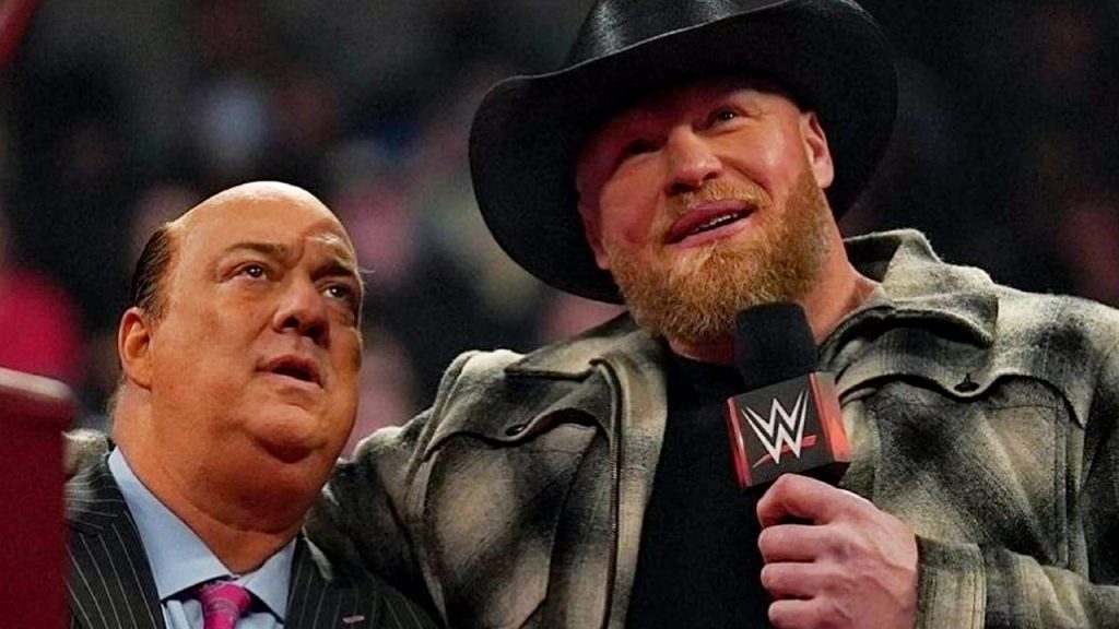 Paul Heyman Brock Lesnar
