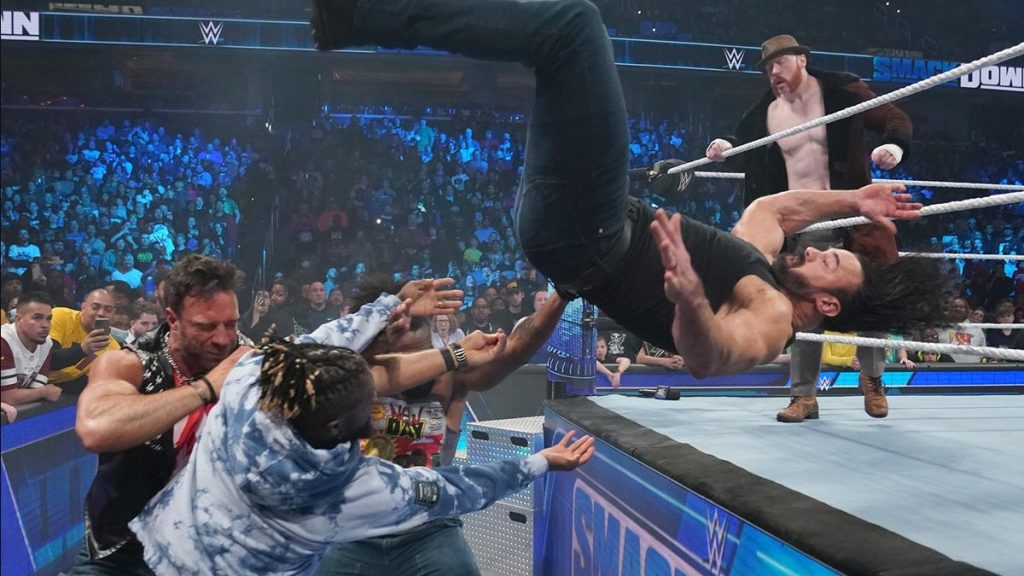 kofi kingston wwe smackdown injury