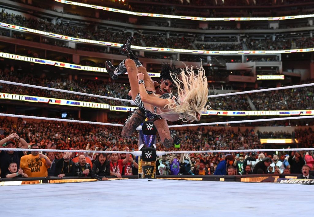WrestleMania Rhea Ripley Charlotte