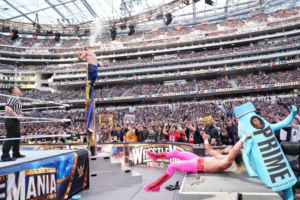 Logan Paul Seth Rollins KSI Prime WWE