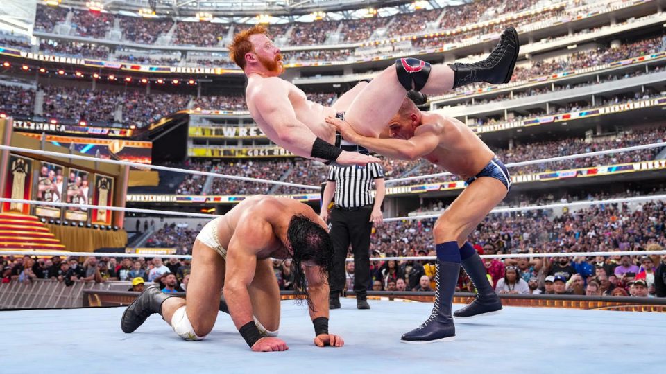 wwe wrestlemania gunther sheamus