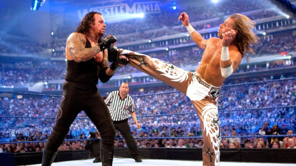 Shawn Michaels vs The Undertaker