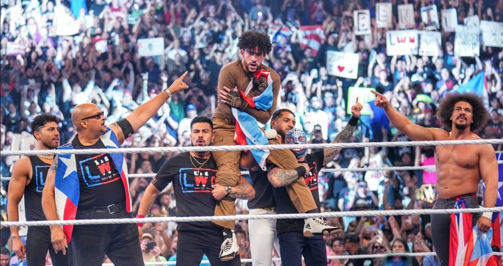 bad bunny wwe backlash