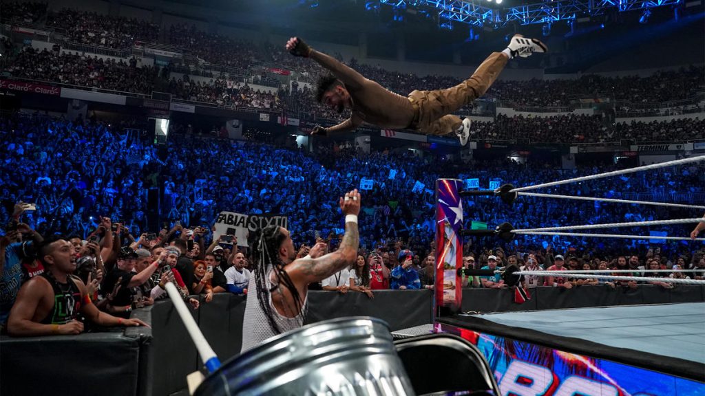 bad bunny wwe backlash damian priest
