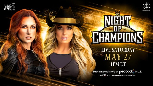 wwe night of champions 2023 becky lynch trish stratus