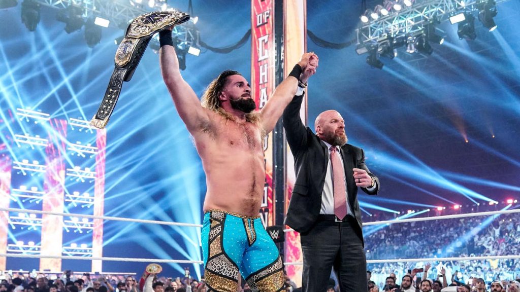 wwe seth rollins night of champions triple h