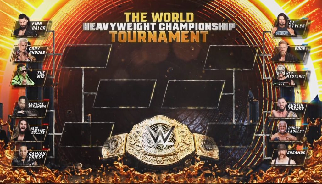 wwe world heavyweight title tournament