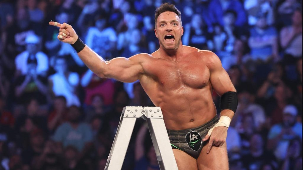 la knight wwe ladder