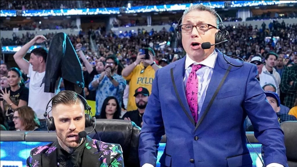 michael cole wwe corey graves