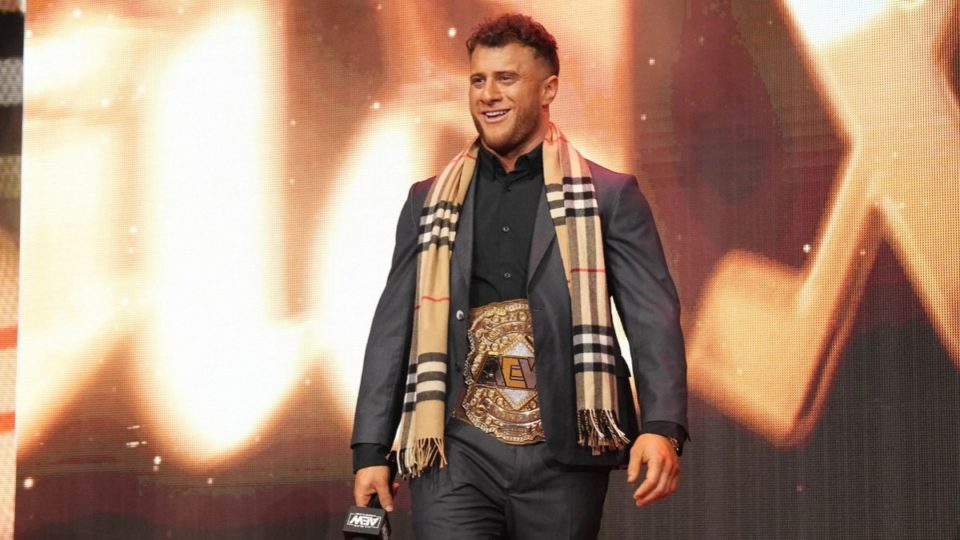 mjf maxwell jacob friedman aew world title