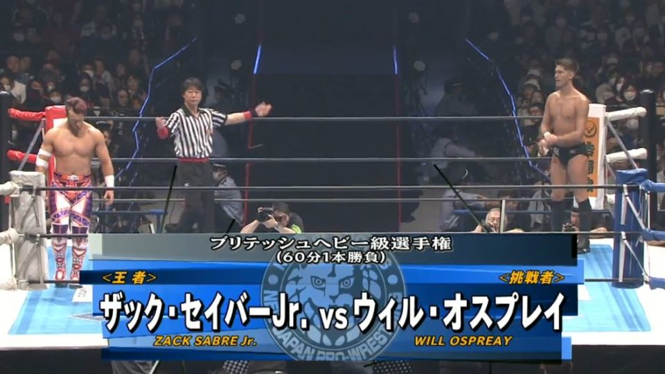will ospreay zack sabre, jr. njpw
