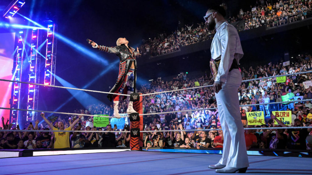seth rollins cody rhodes wwe raw world title