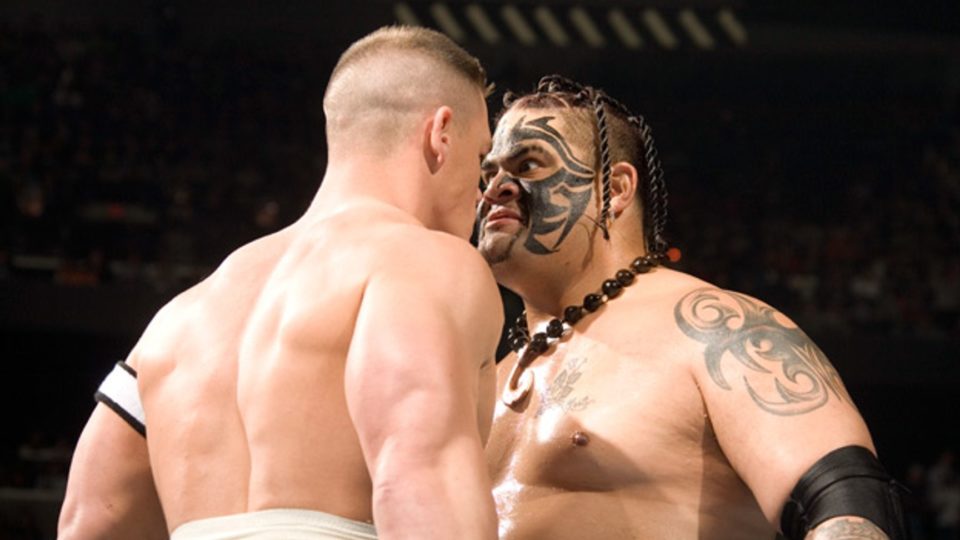 john cena umaga royal rumble 2007