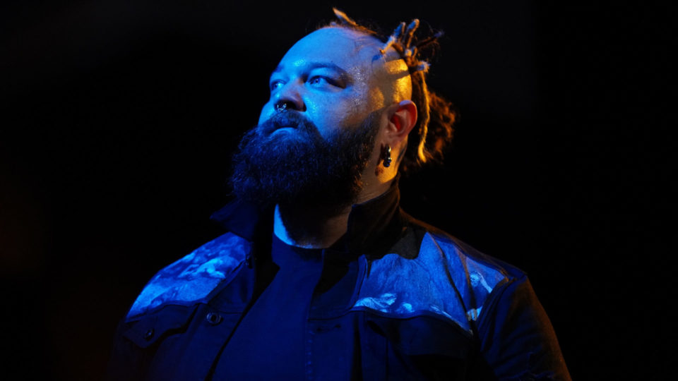 Bray Wyatt in the ring at WWE Crown Jewel 2022