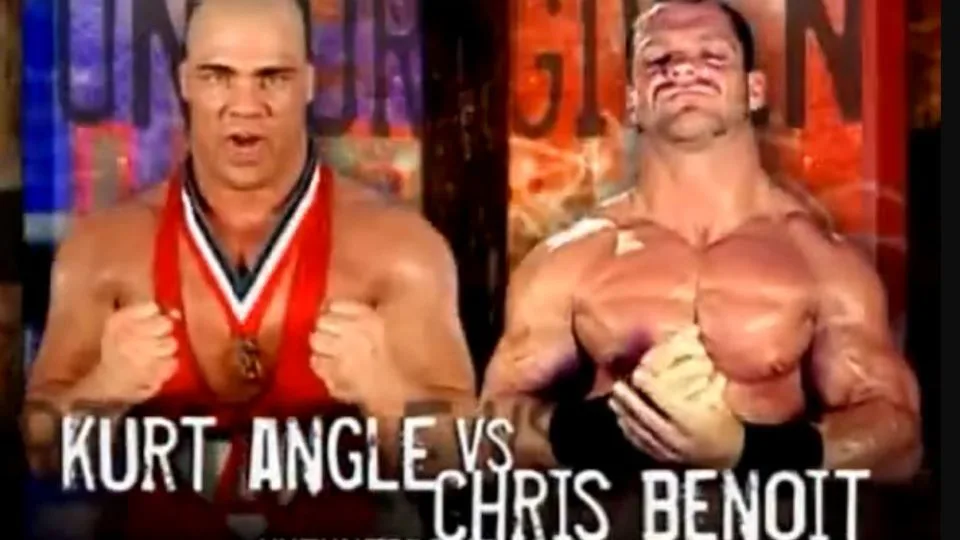 kurt angle chris benoit unforgiven