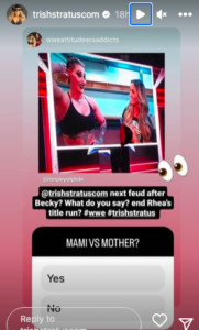 Trish Stratus Instagram screenshot