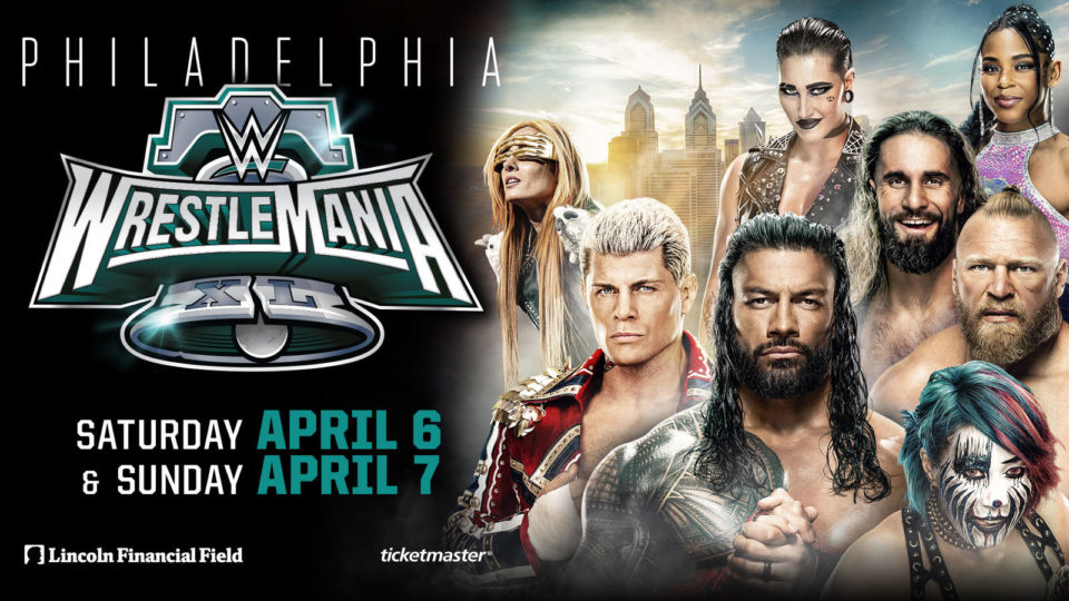 WrestleMania 40 graphic